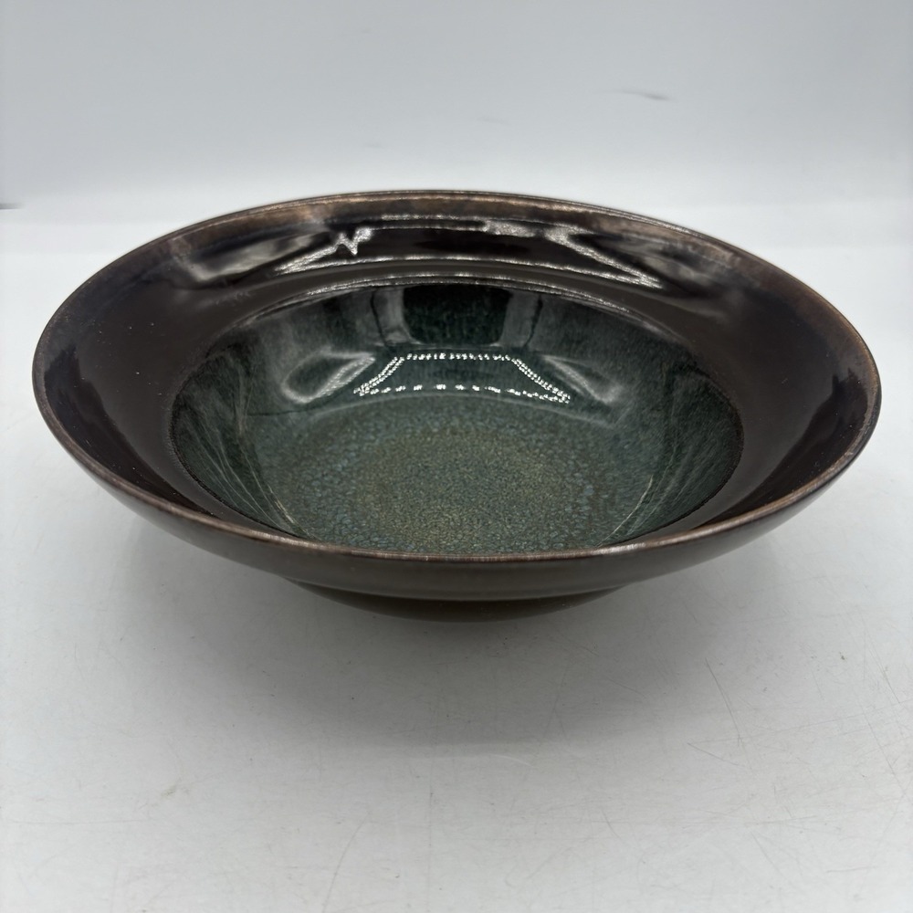 Mikasa Gourmet Basics Serving Bowl Jade Stoneware 8.5"